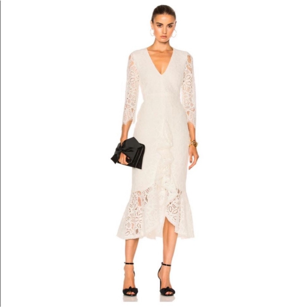 Alexis Nadege Dress in Off White
